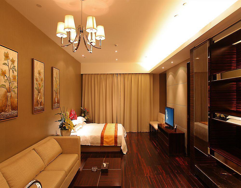 Guangzhou Heefun Apartment - Poly World Trading Center Shajing Eksteriør billede