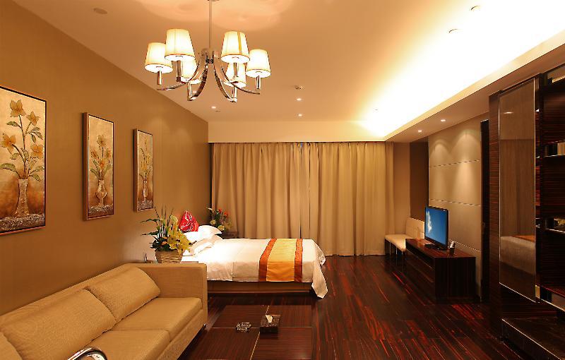 Guangzhou Heefun Apartment - Poly World Trading Center Shajing Eksteriør billede